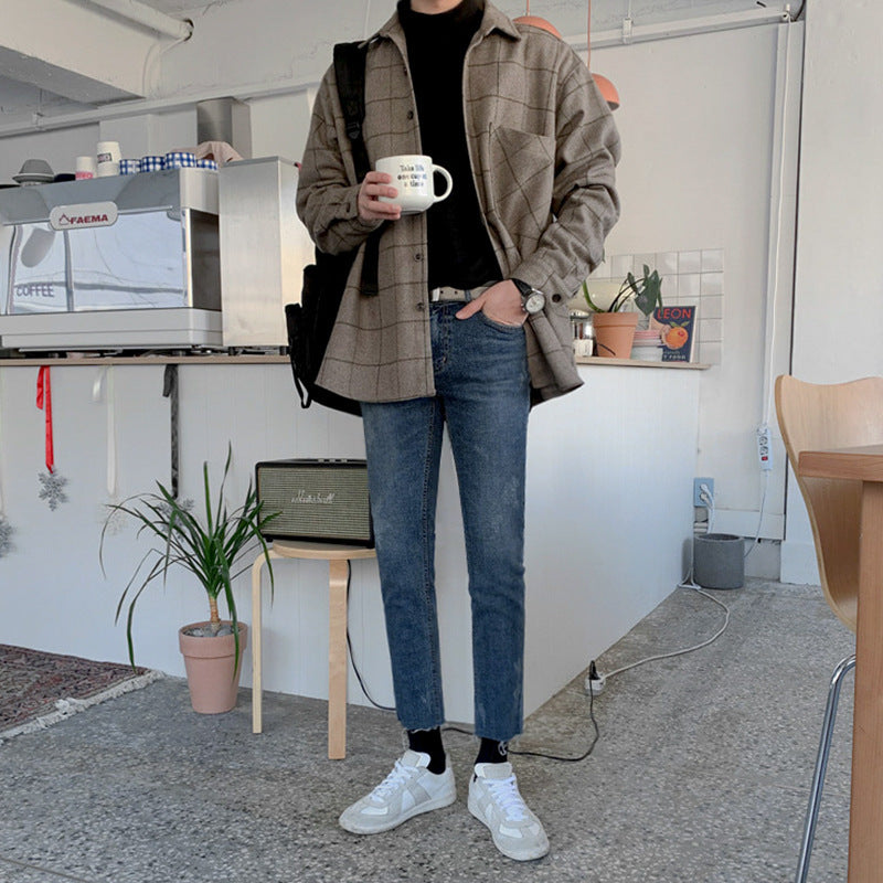 Thick Wool Plaid Shirt – Cozy Casual Layer for Every Day | same ANTHEM