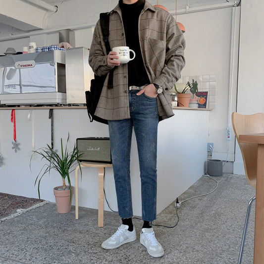 Thick Wool Plaid Shirt – Cozy Casual Layer for Every Day | same ANTHEM
