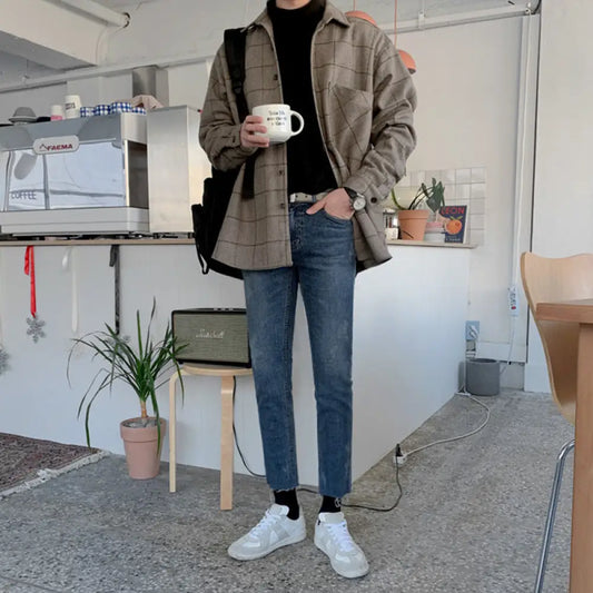 Thick Wool Plaid Shirt – Cozy Casual Layer for Every Day | same ANTHEM
