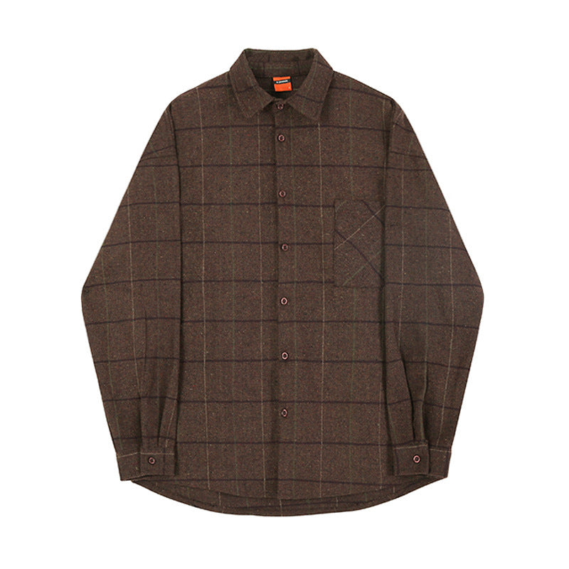 Thick Wool Plaid Shirt – Cozy Casual Layer for Every Day | same ANTHEM