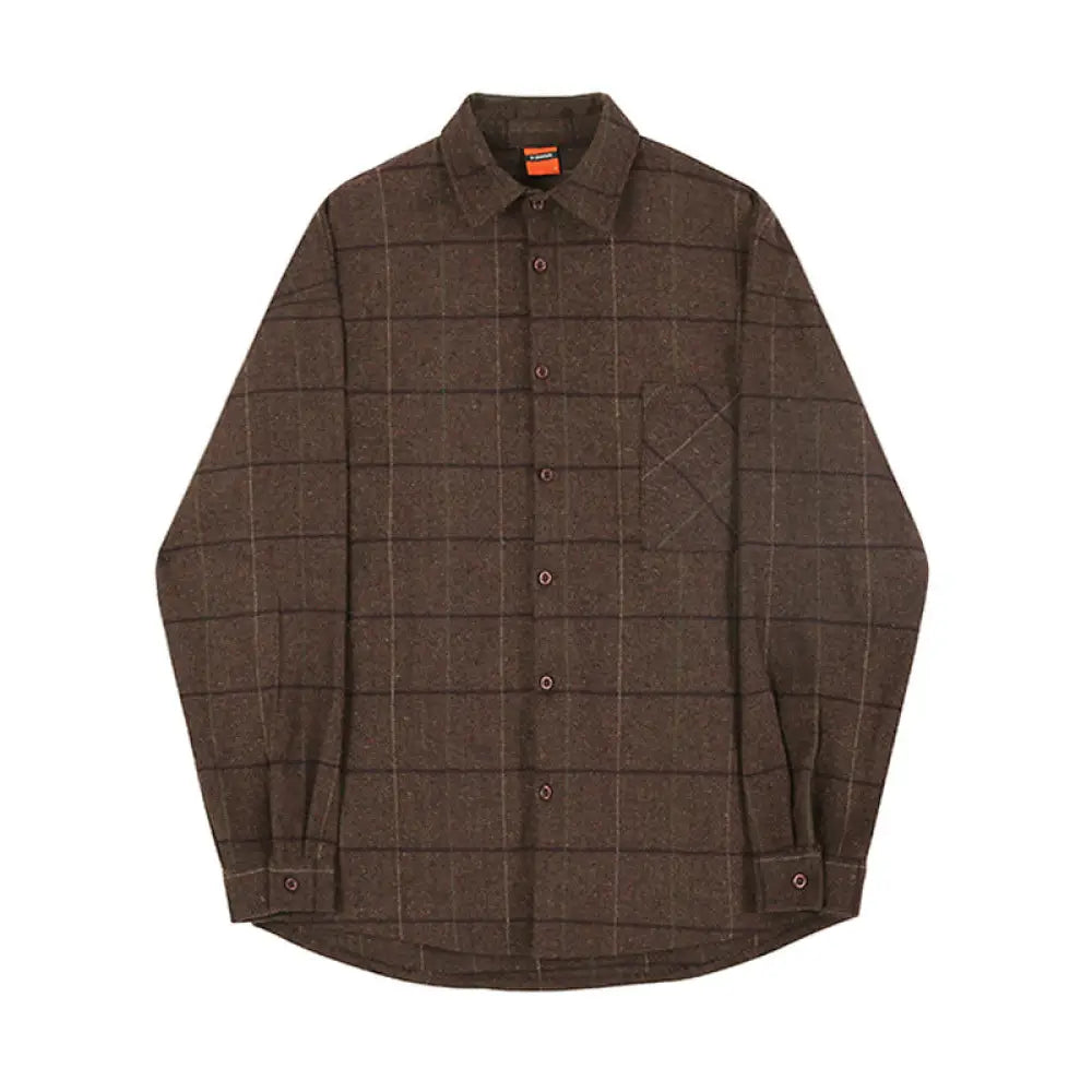 Thick Wool Plaid Shirt – Cozy Casual Layer for Every Day | same ANTHEM