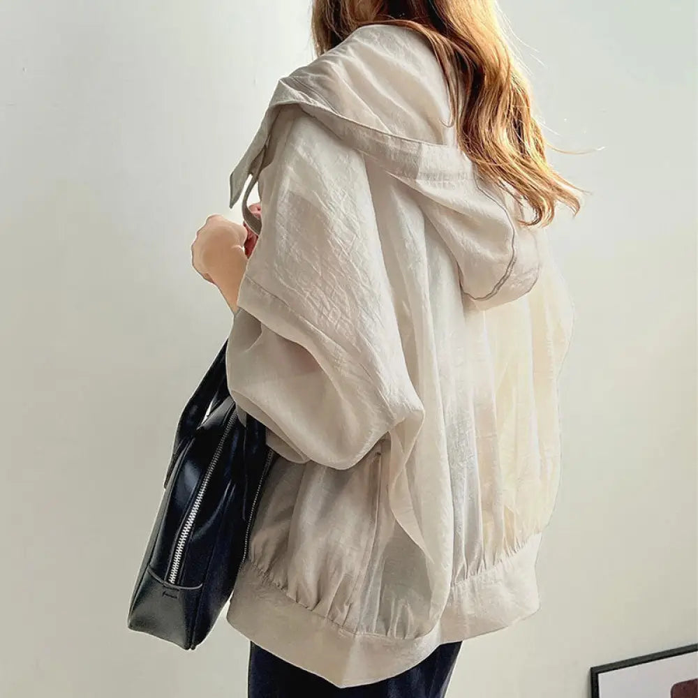 Thin Hooded Sun Protection Jacket – same ANTHEM. Soulmate Streetwear