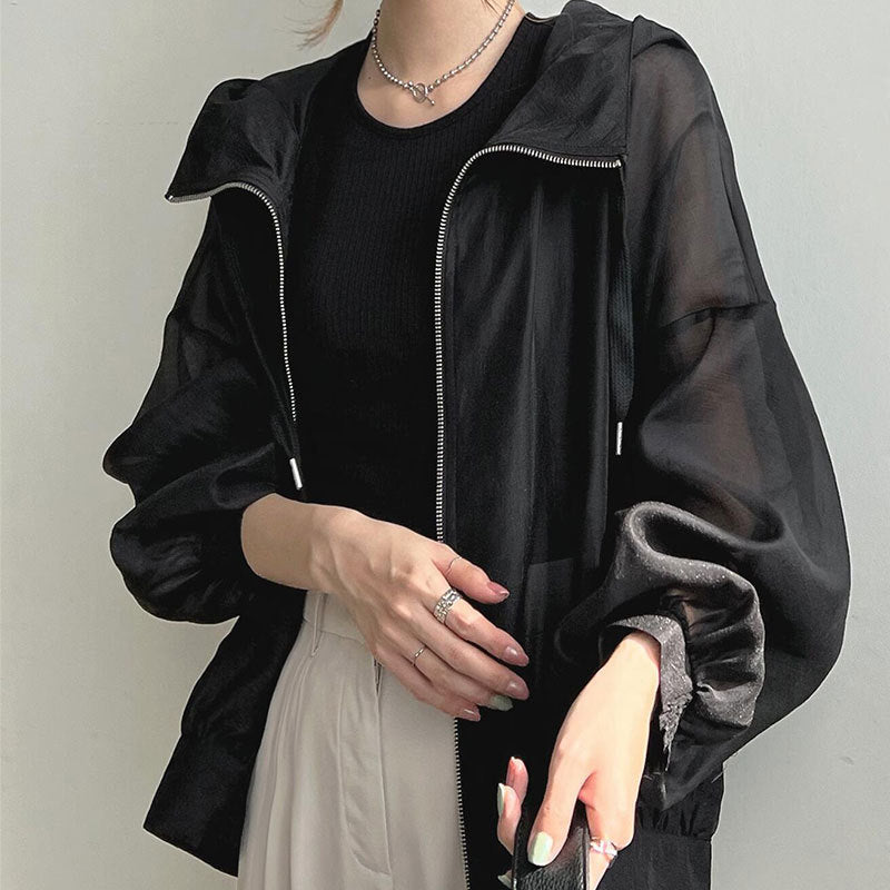 Thin Hooded Sun Protection Jacket – same ANTHEM. Soulmate Streetwear