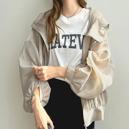 Thin Hooded Sun Protection Jacket – same ANTHEM. Soulmate Streetwear