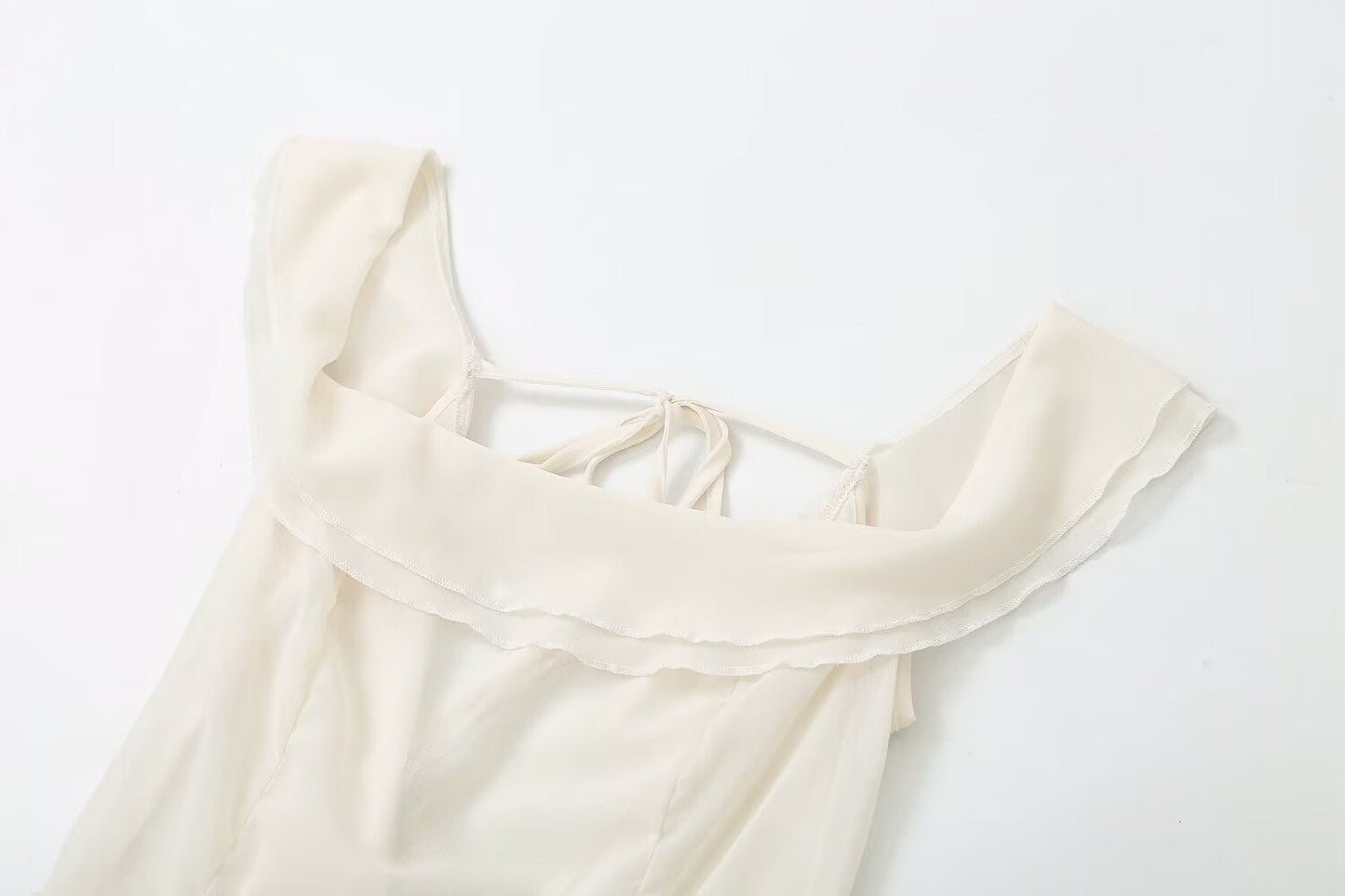 Translucent Chiffon One Shoulder Ruffle Dress – Soulmate Streetwear | same ANTHEM
