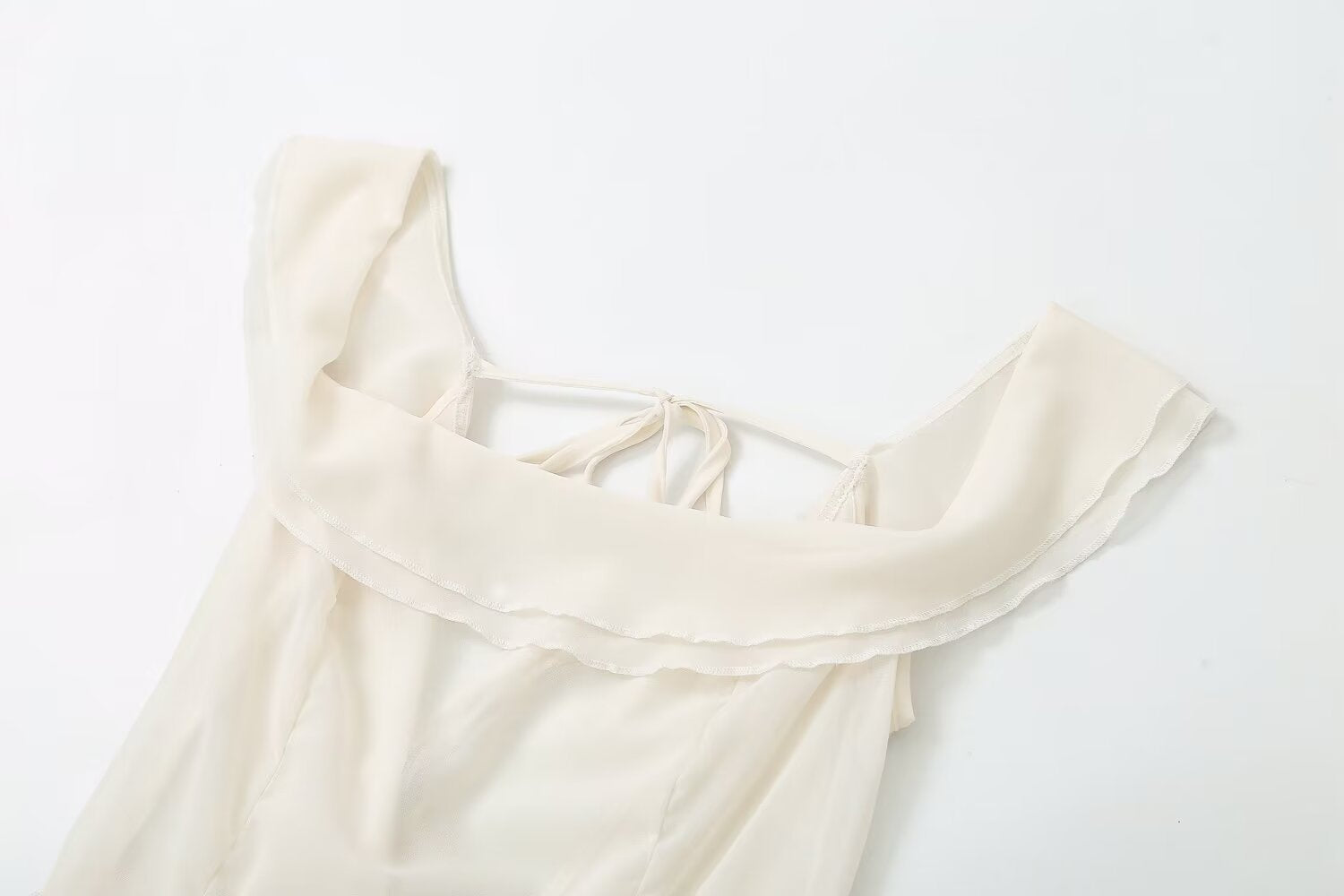 Translucent Chiffon One Shoulder Ruffle Dress – Soulmate Streetwear | same ANTHEM