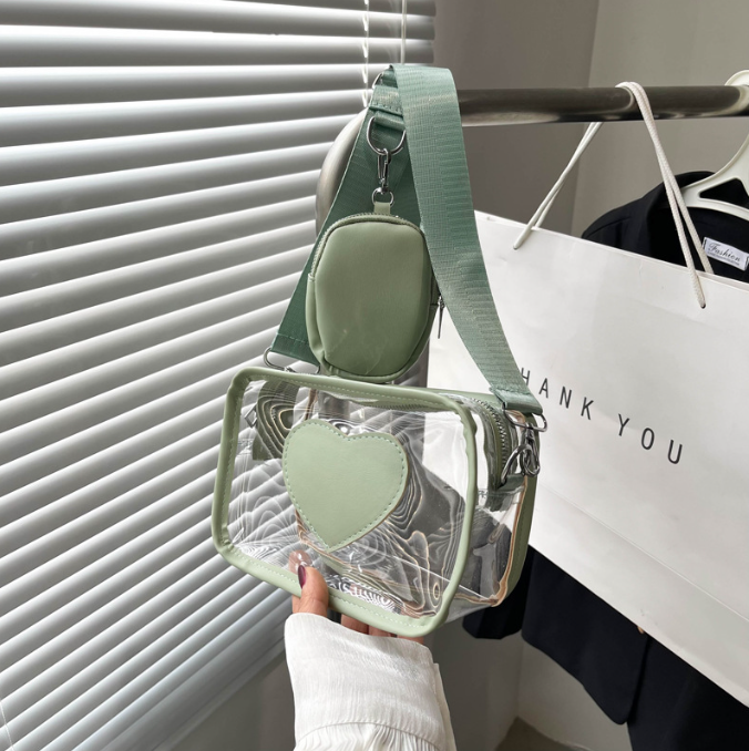 Transparent Crossbody Beach Bag | same ANTHEM. Soulmate Streetwear
