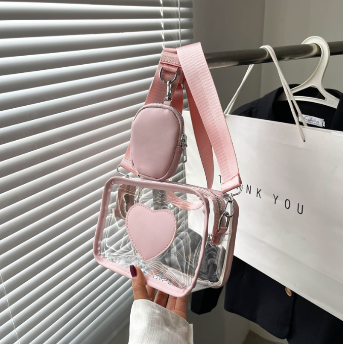 Transparent Crossbody Beach Bag | same ANTHEM. Soulmate Streetwear