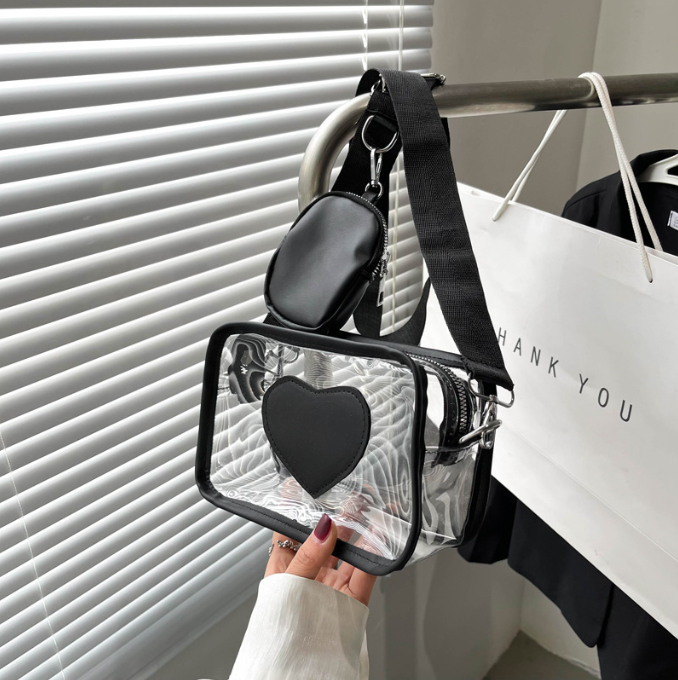 Transparent Crossbody Beach Bag | same ANTHEM. Soulmate Streetwear