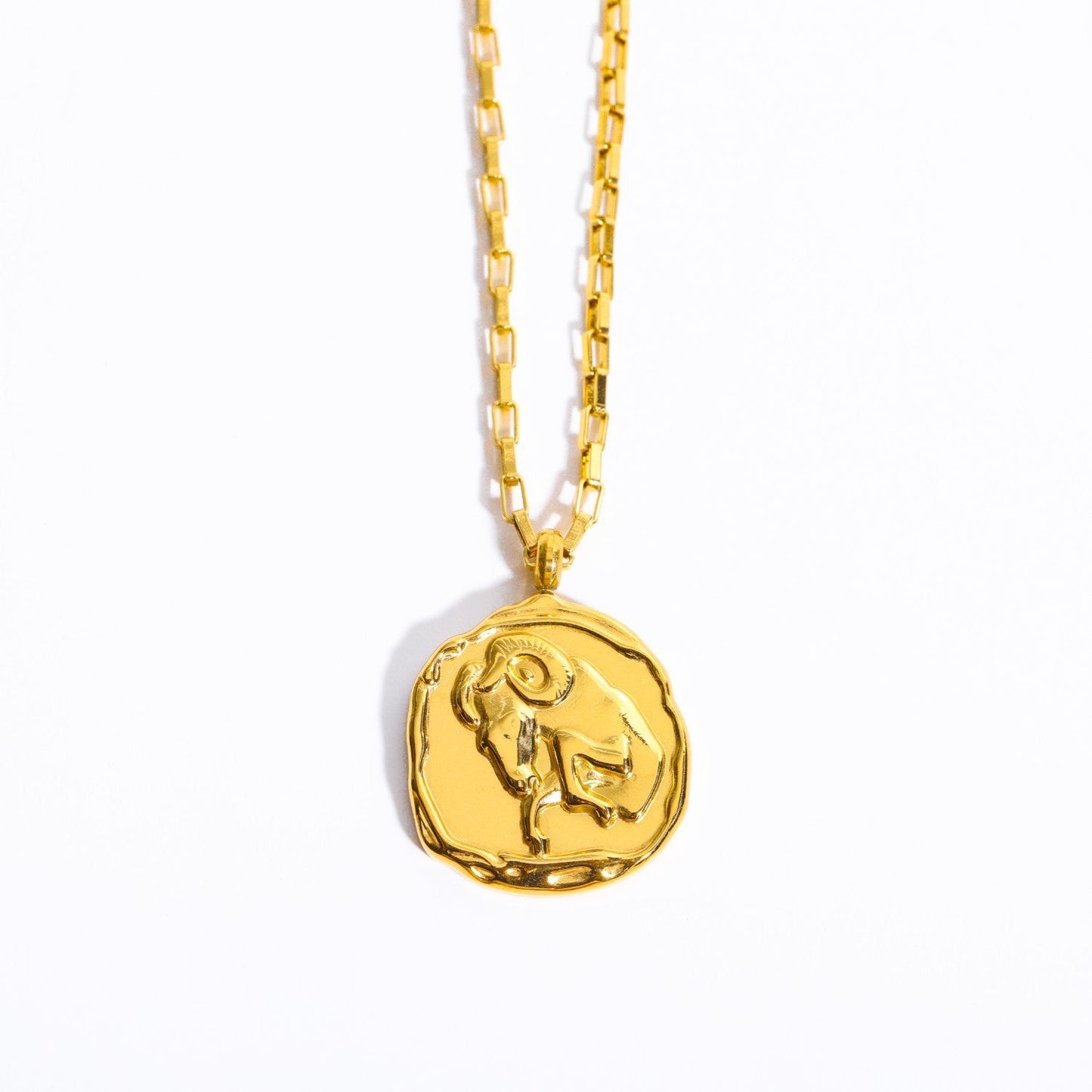 Twelve Constellation Oval Pendant Necklace | Zodiac Jewellery for Soulmates & Lovers | same ANTHEM - Aries