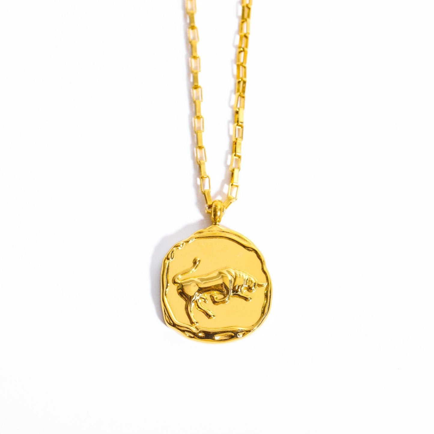 Twelve Constellation Oval Pendant Necklace | Zodiac Jewellery for Soulmates & Lovers | same ANTHEM - Taurus