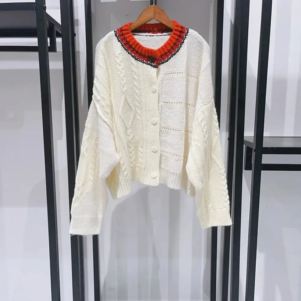 Twisted Knit Asymmetrical Cardigan – same ANTHEM | Dreamy Soulmate Style - sweater / S