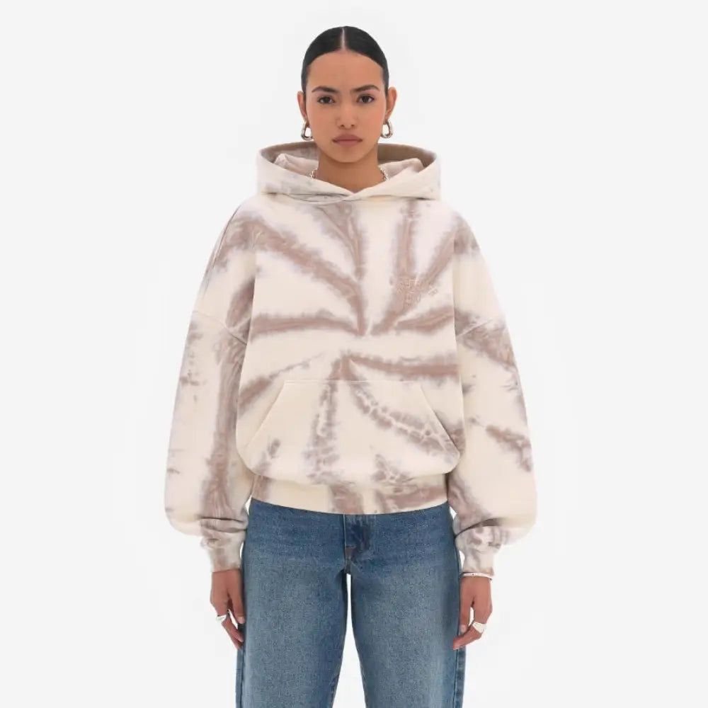 Unique Print Hoodie for Women | Loose Fit Soulmate Streetwear | same ANTHEM. - Apricot / M