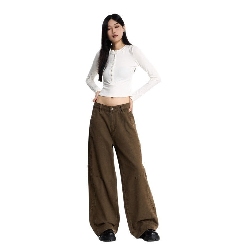 Unisex Retro Washed Cargo Pants – Baggy Loose Fit Streetwear | same ANTHEM Soulmate Fashion