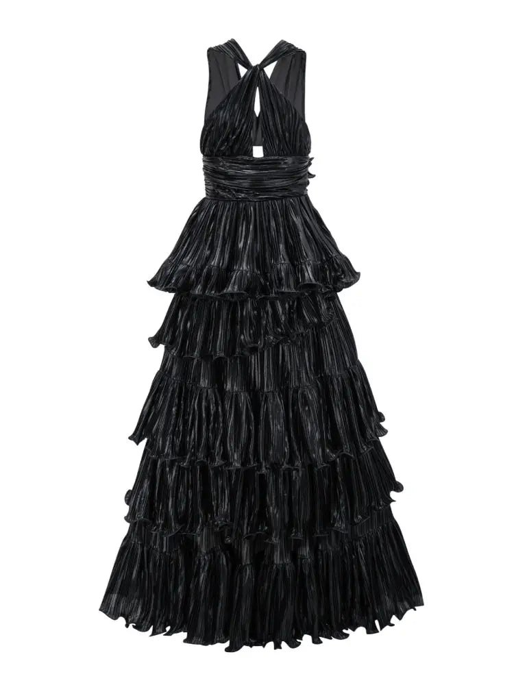 V-Neck Sleeveless Dress | same ANTHEM.