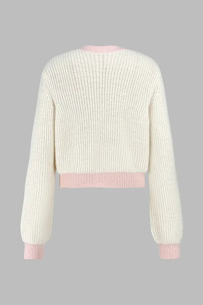 V-Neck Sweater Jacket – Chic Casualstyle Cardigan | same ANTHEM