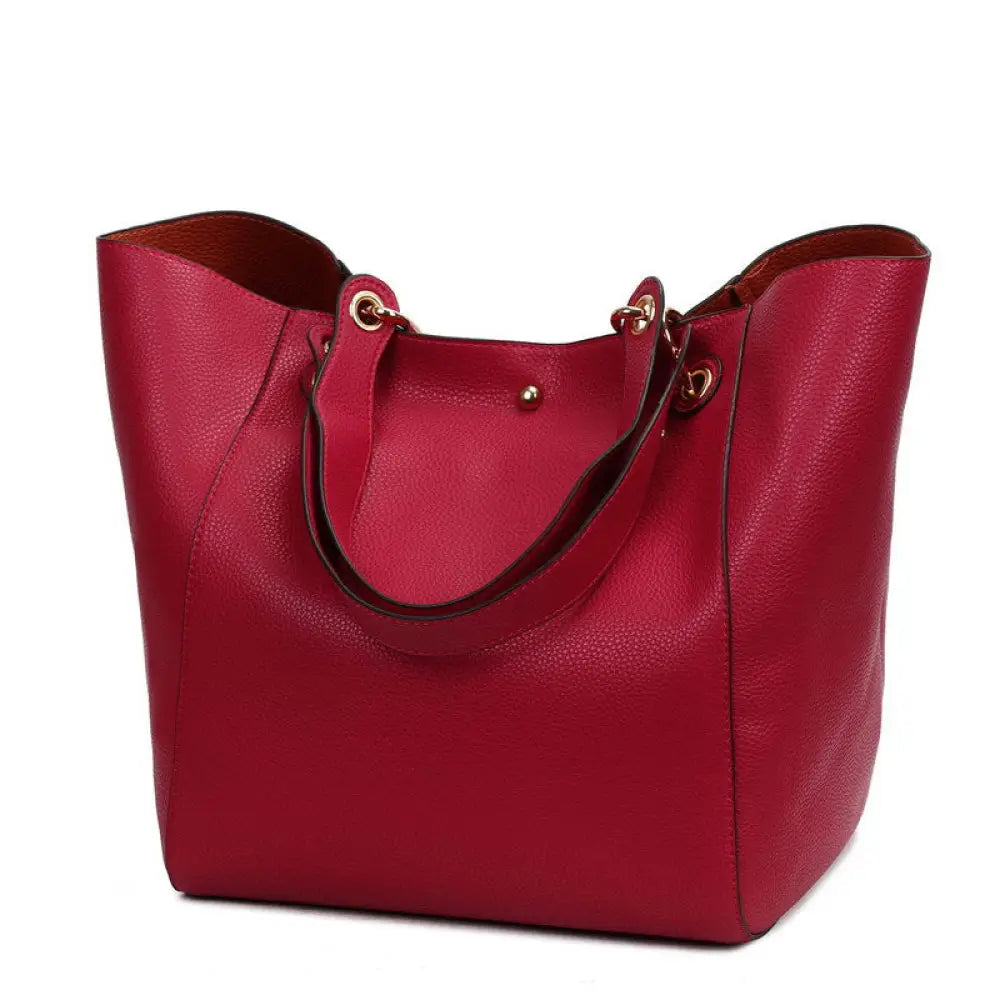 Versatile Large Shopping Bag – Soulmate Streetwear Style | same ANTHEM. - Red / (30cm<Max Length<50cm)