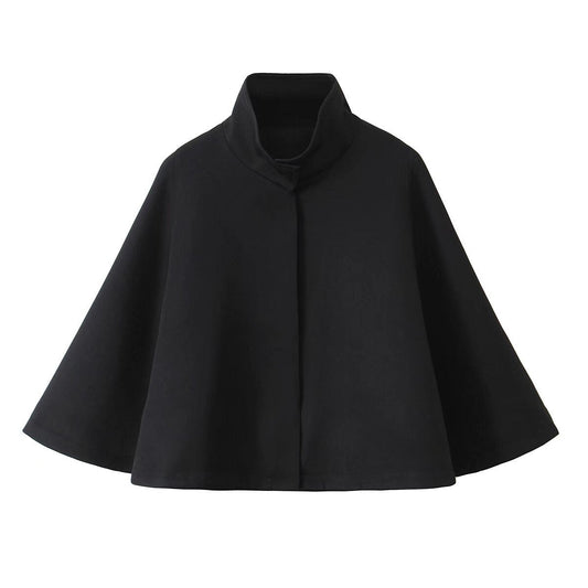 Vintage A-Line Woolen Jacket – same ANTHEM | Soulmate Streetwear for Lovers & Friends - black / S