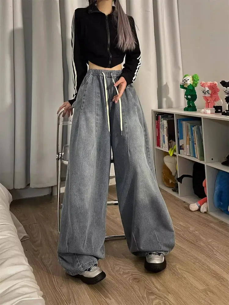 Vintage Baggy Jeans Women | Oversized Streetwear Denim | same ANTHEM.