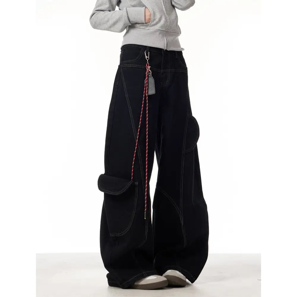 Vintage Burgundy Curved Pants | same ANTHEM.