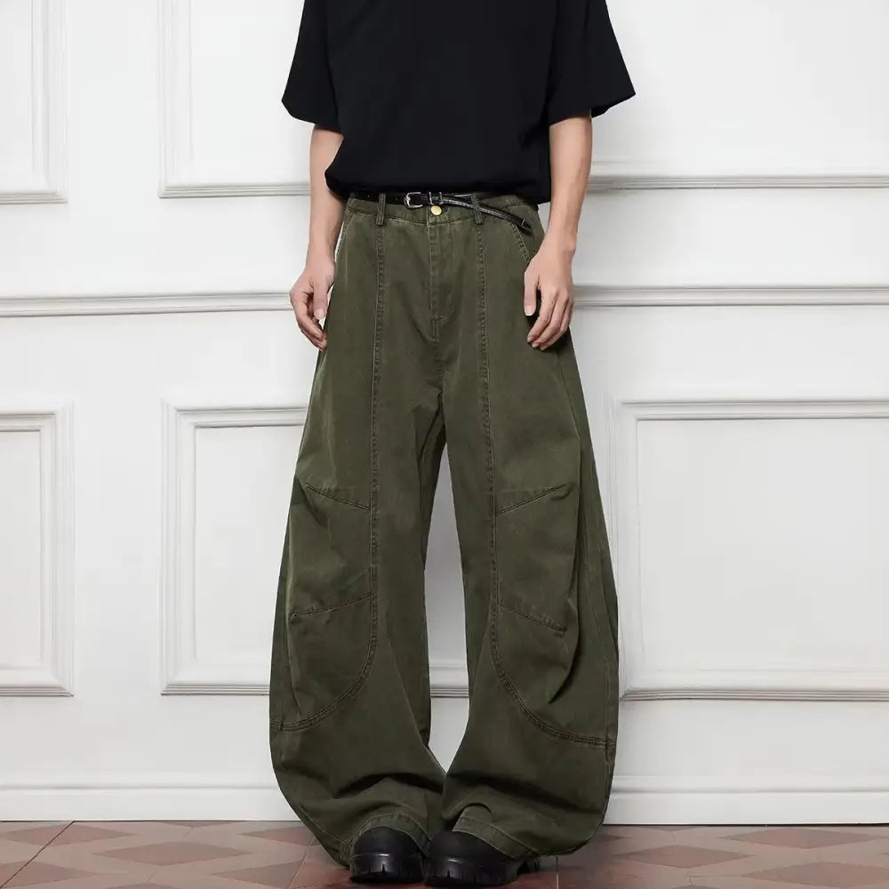 Vintage Denim Wide Leg Pants – Soulmate Streetwear for Men | same ANTHEM