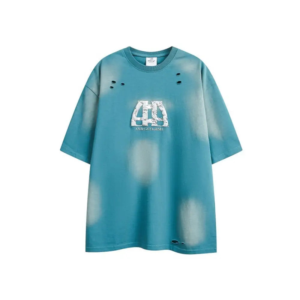Vintage Distressed Loose T-Shirt – Soulmate Streetwear for Men | same ANTHEM