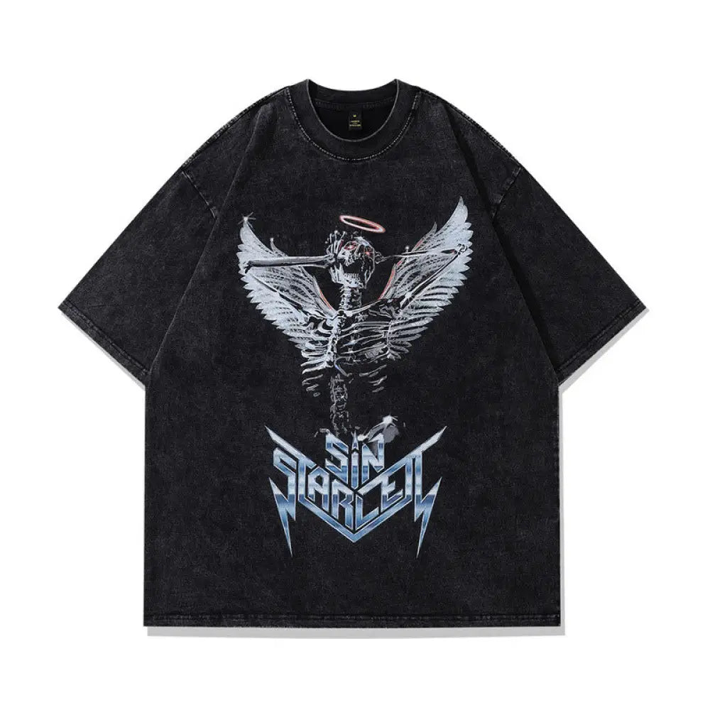 Vintage Distressed Oversized Tee – Soulmate Streetwear | same ANTHEM. - 536 / S