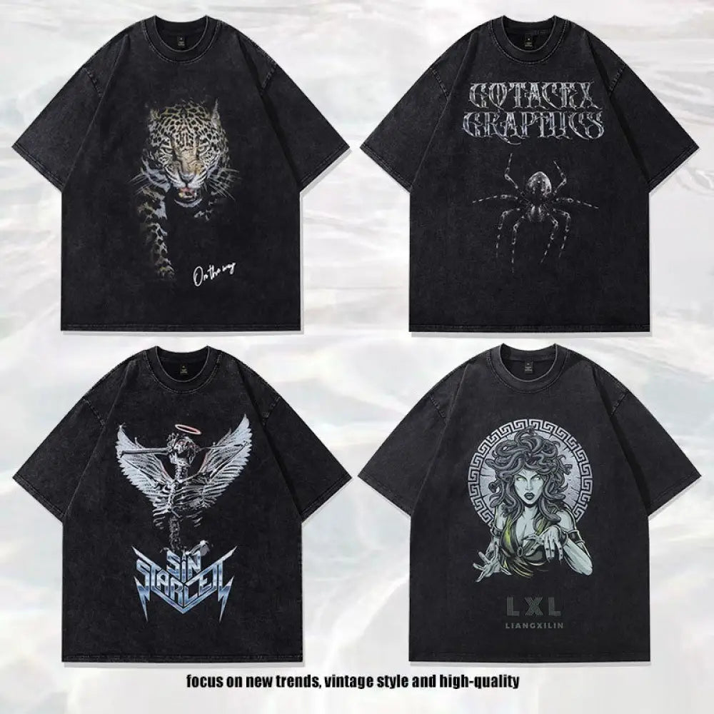 Vintage Distressed Oversized Tee – Soulmate Streetwear | same ANTHEM.