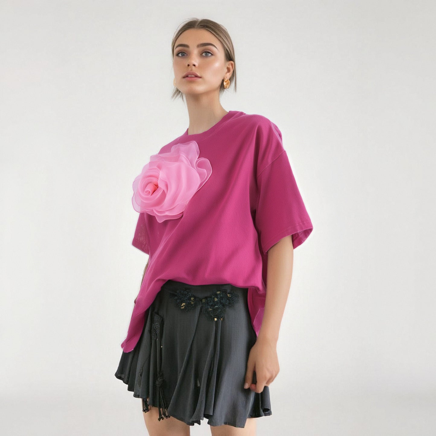 Vintage Faded Cotton T-Shirt – Street Style Soulmate Wear | same ANTHEM