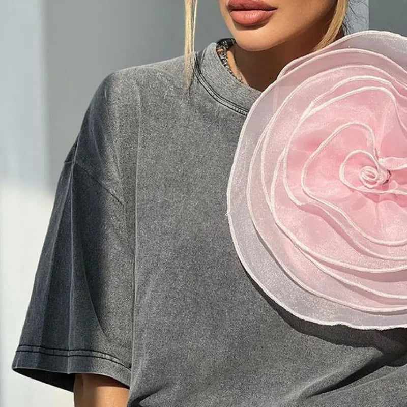 Vintage Faded Cotton T-Shirt – Street Style Soulmate Wear | same ANTHEM