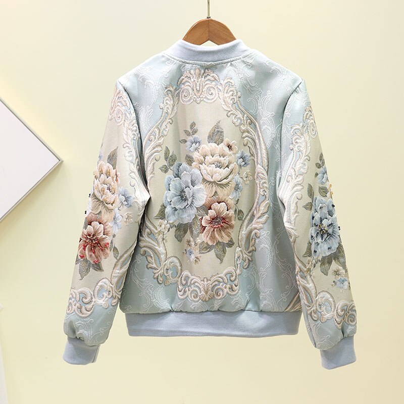 Vintage Jacquard Gold Beaded Jacket | Soulmate Streetwear by same ANTHEM.