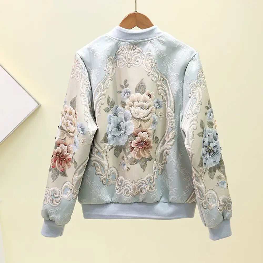 Vintage Jacquard Gold Beaded Jacket | Soulmate Streetwear by same ANTHEM.