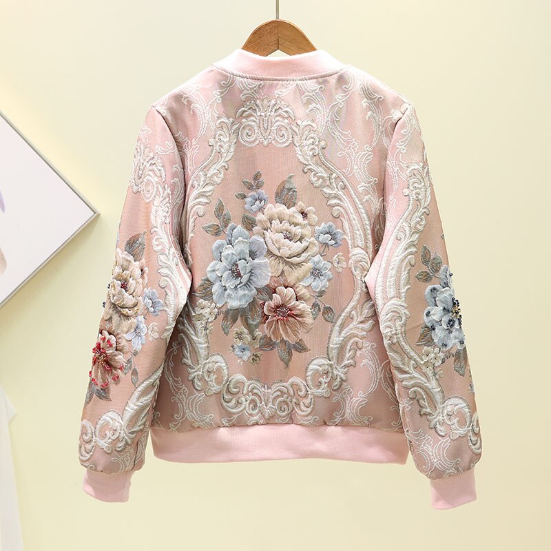 Vintage Jacquard Gold Beaded Jacket | Soulmate Streetwear by same ANTHEM.