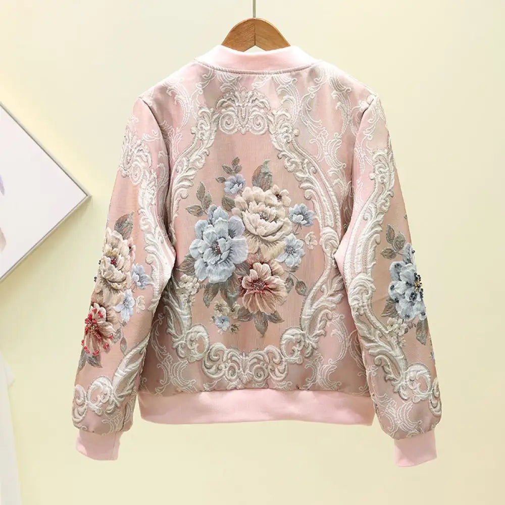 Vintage Jacquard Gold Beaded Jacket | Soulmate Streetwear by same ANTHEM.