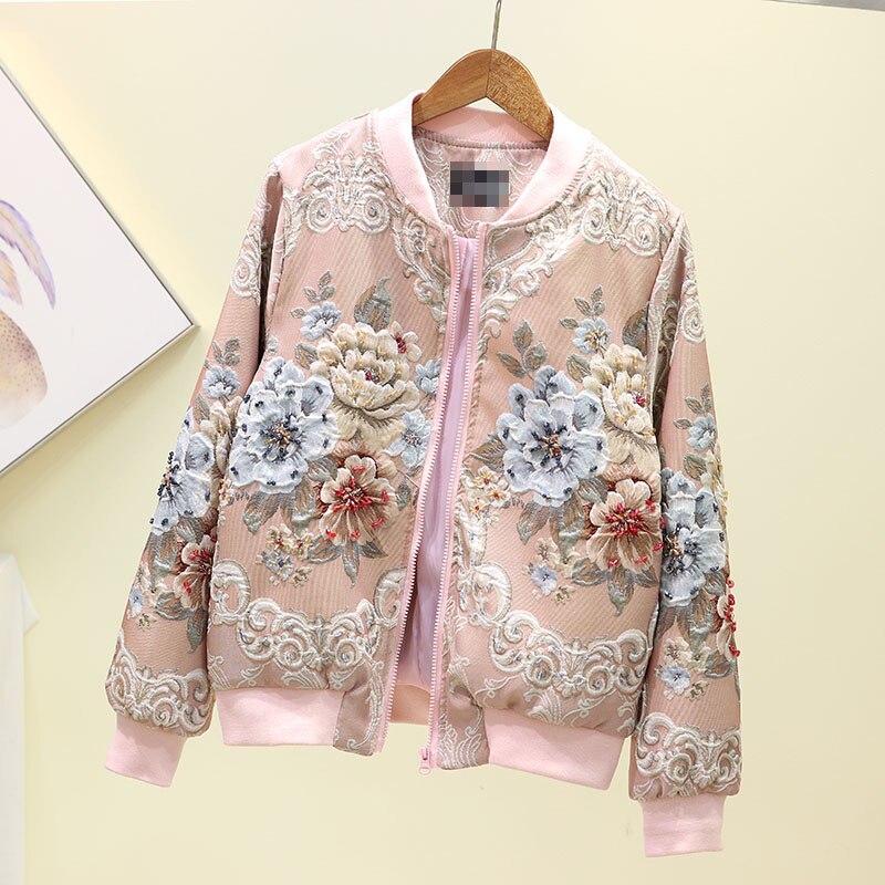 Vintage Jacquard Gold Beaded Jacket | Soulmate Streetwear by same ANTHEM.