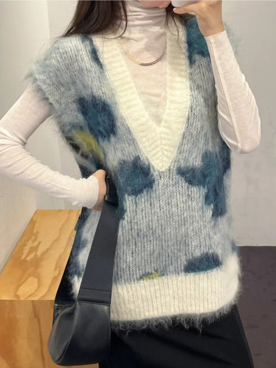 Vintage Knit Vest for Soulmates – same ANTHEM.