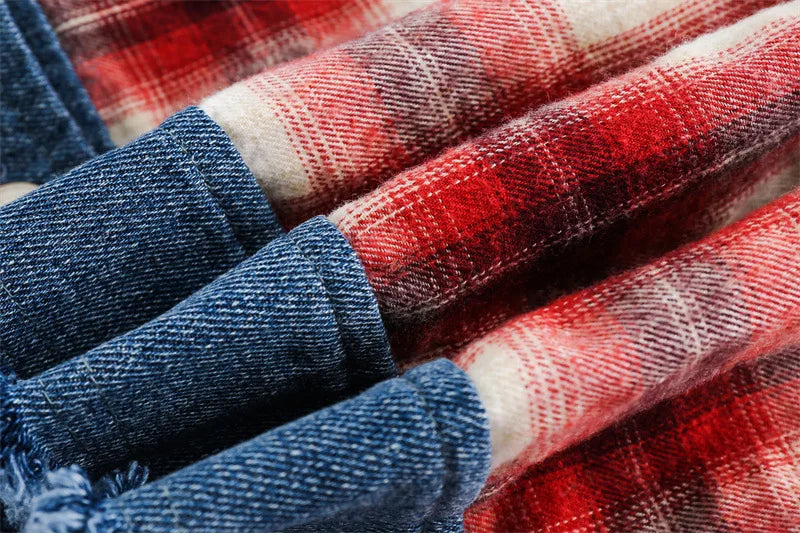 Vintage Patchwork Plaid Coat – Soulmate Streetwear | same ANTHEM