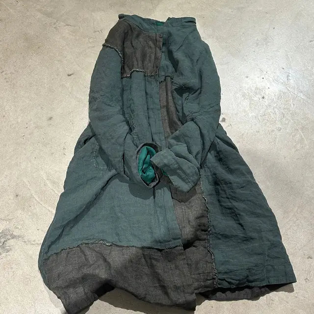 Vintage Ramie Patchwork Jacket – Soulmate Streetwear | same ANTHEM - Green / One Size