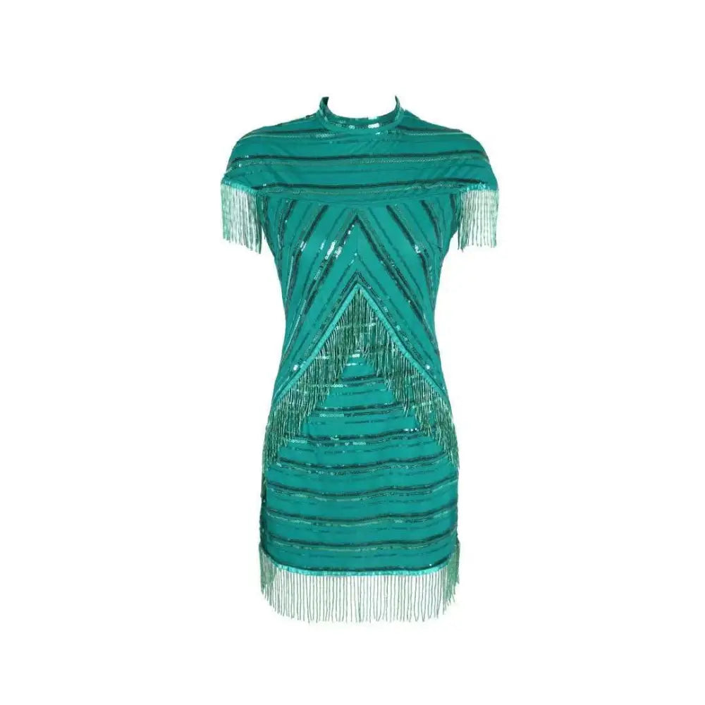 Vintage Sequin Fringe Dress | same ANTHEM.