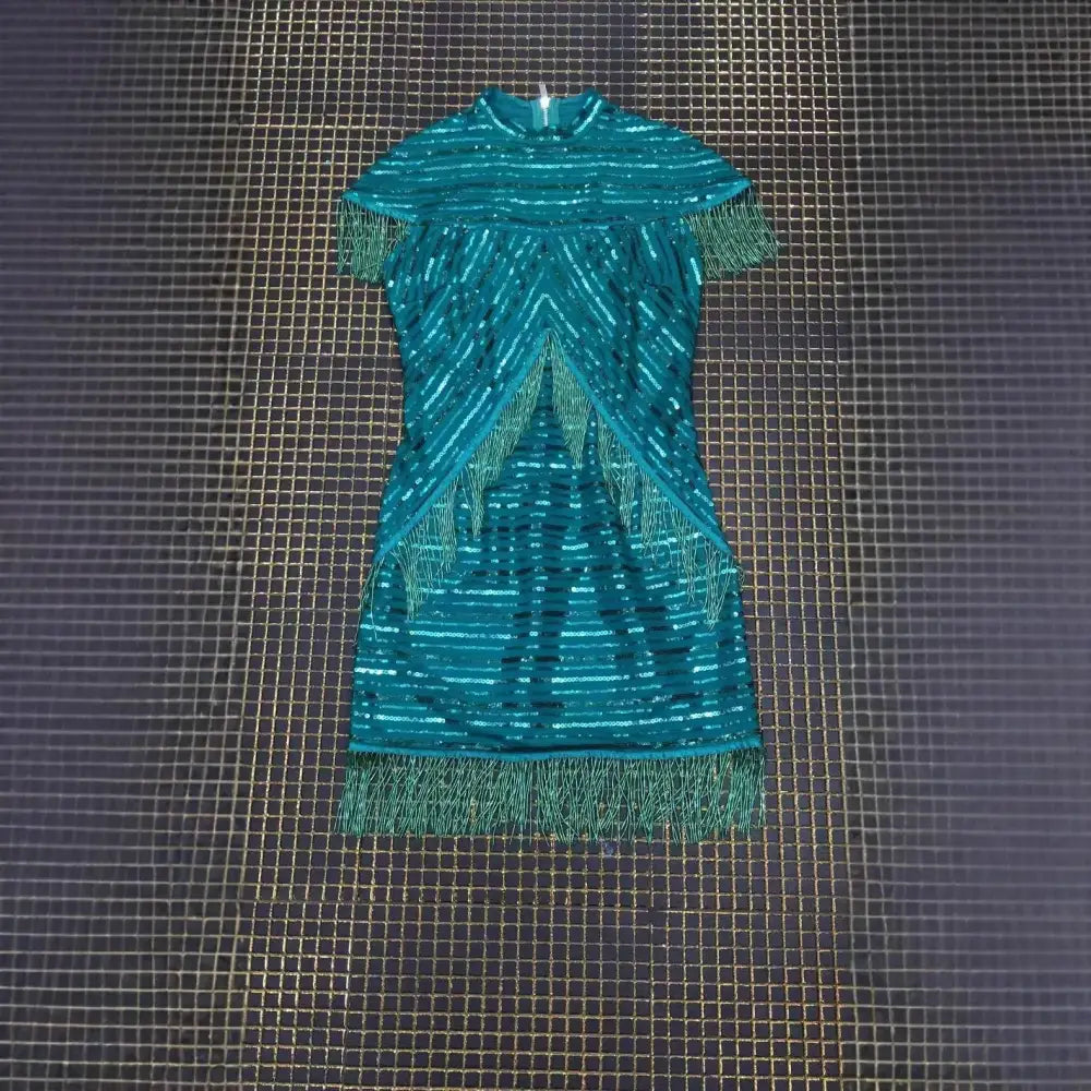 Vintage Sequin Fringe Dress | same ANTHEM.