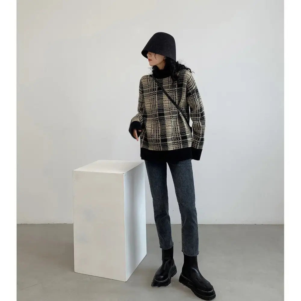 Vintage turtleneck sweater - Bag
