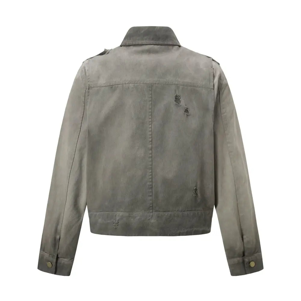 Vintage Washed Distressed Jacket | same ANTHEM.