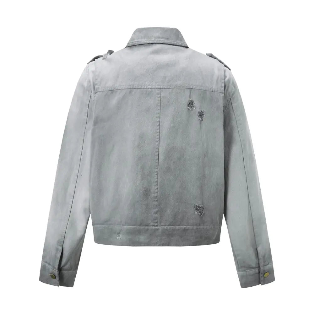 Vintage Washed Distressed Jacket | same ANTHEM.