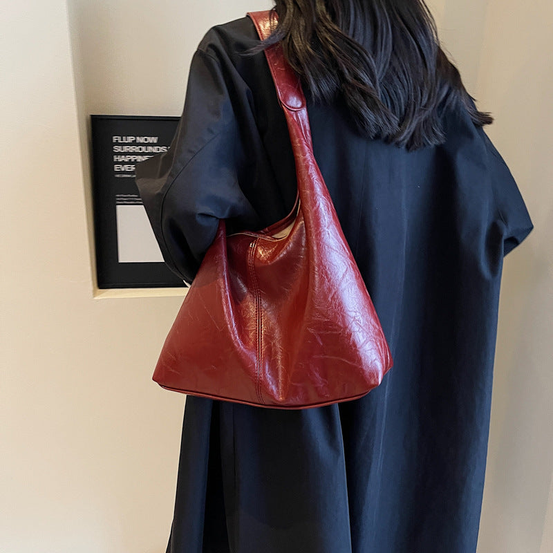 Vintage Wine Red Underarm Bag – Soulmate Streetwear | same ANTHEM