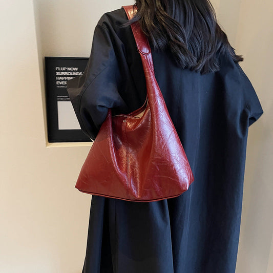 Vintage Wine Red Underarm Bag – Soulmate Streetwear | same ANTHEM