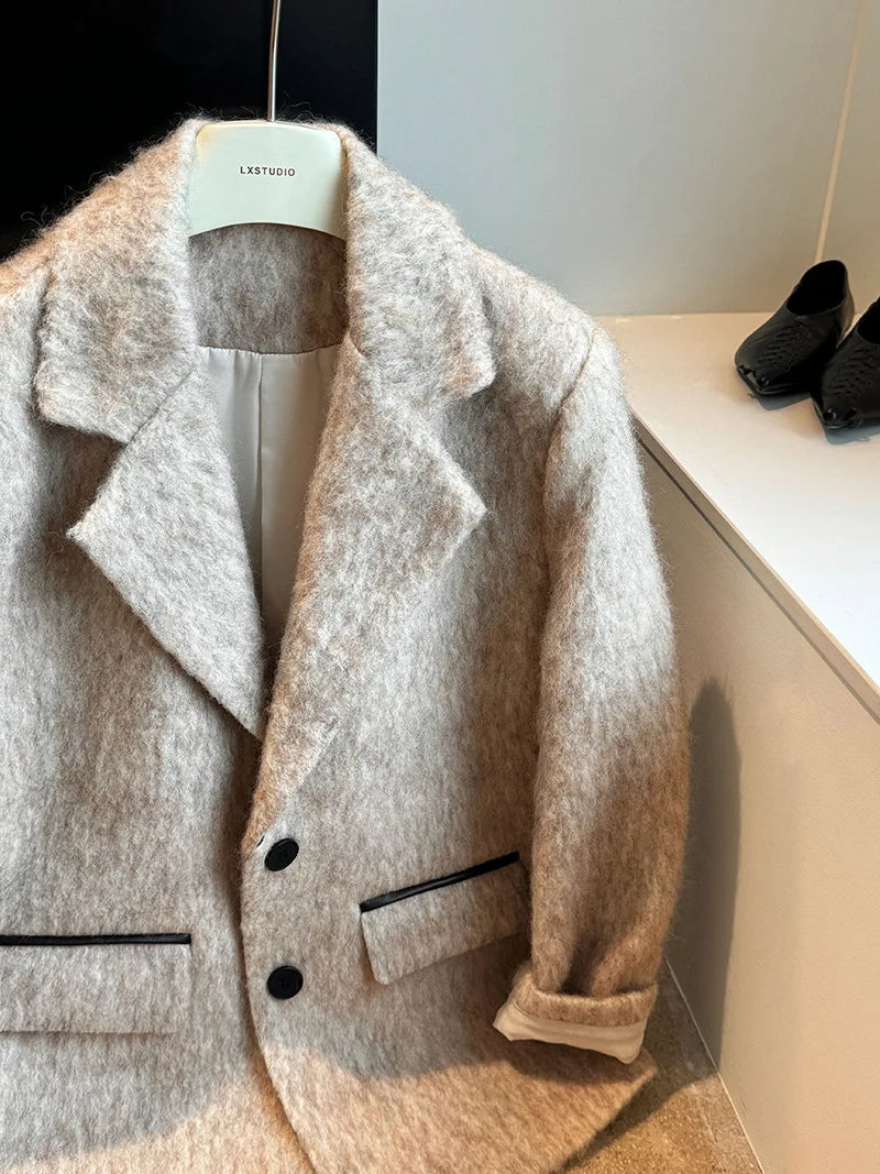 Vintage Woolen Blazer for Women | same ANTHEM. Soulmate Streetwear