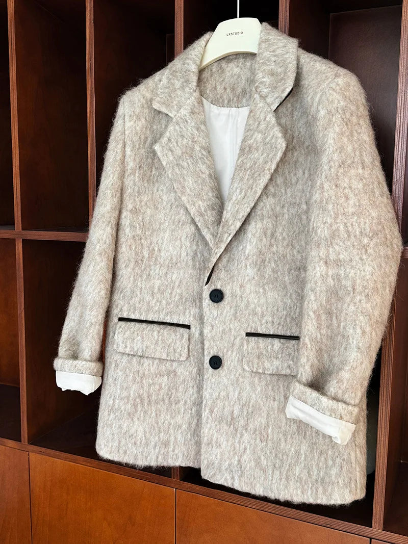Vintage Woolen Blazer for Women | same ANTHEM. Soulmate Streetwear