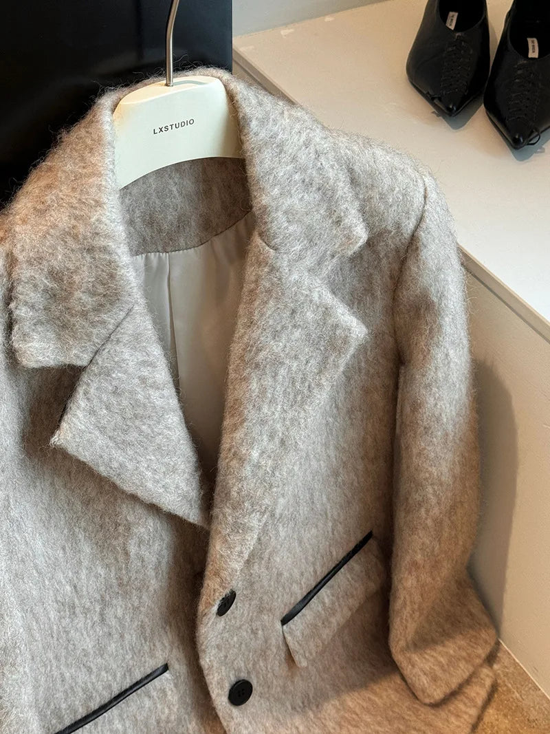 Vintage Woolen Blazer for Women | same ANTHEM. Soulmate Streetwear