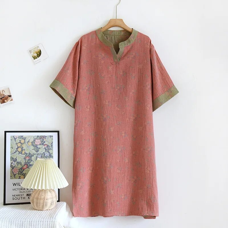 Vintage Yarn Dyed Cotton Dress – Women’s Dreamy Streetwear | same ANTHEM