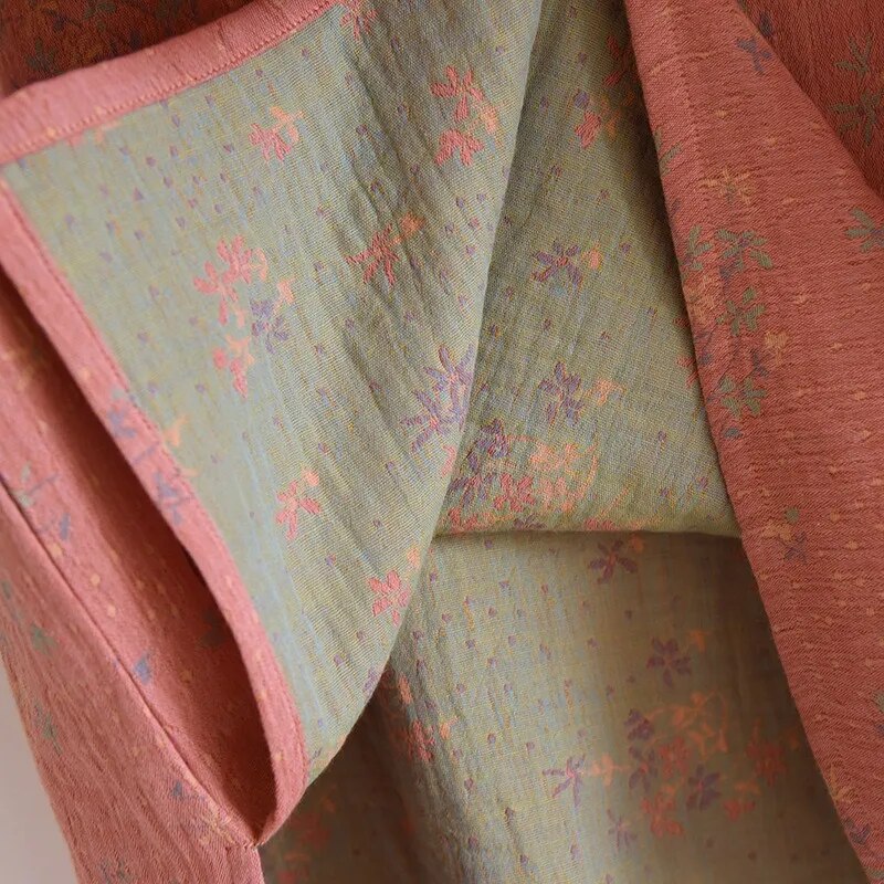 Vintage Yarn Dyed Cotton Dress – Women’s Dreamy Streetwear | same ANTHEM